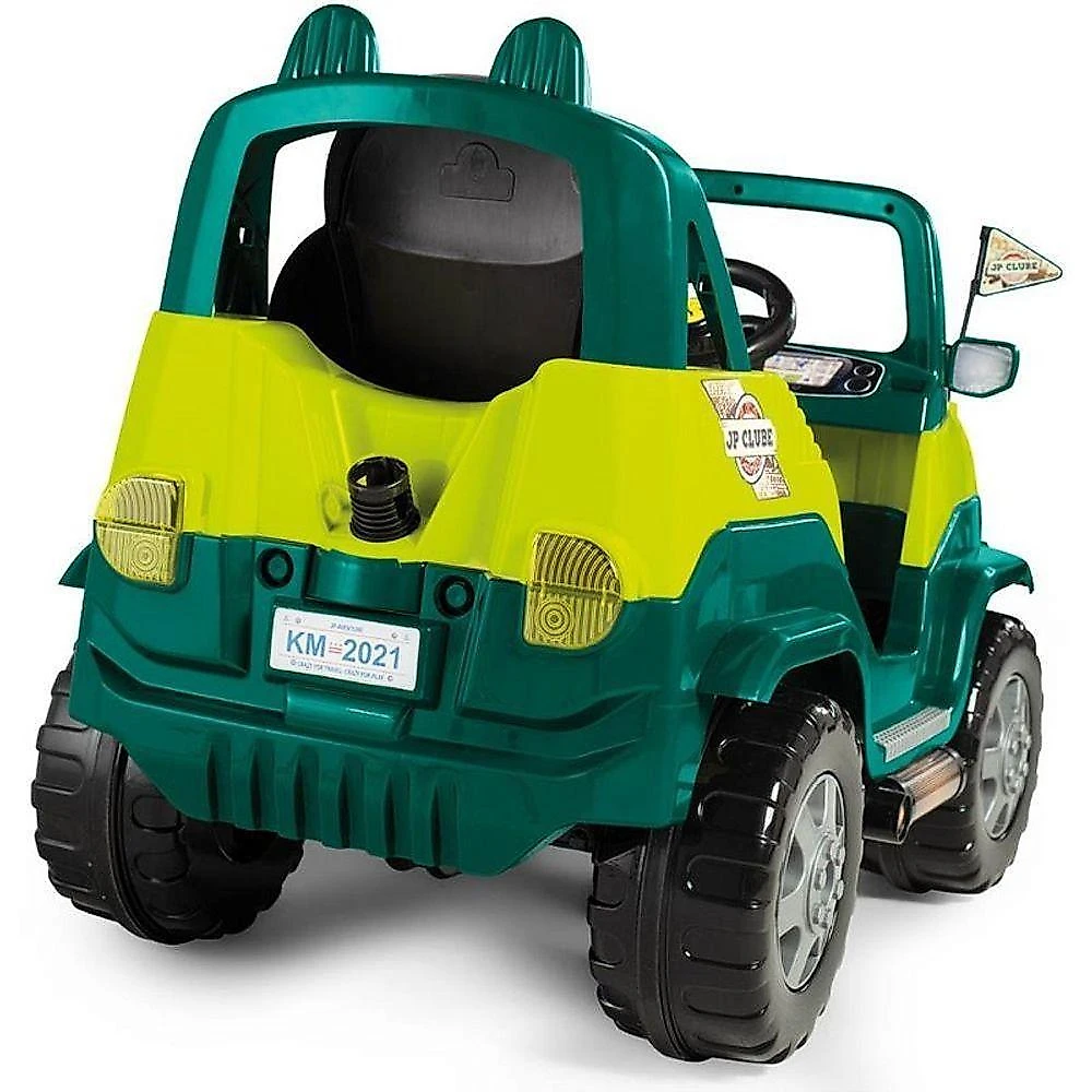 Veículo para Bebê Diipi com Som Dois em um Verde Calesita Brinquedos