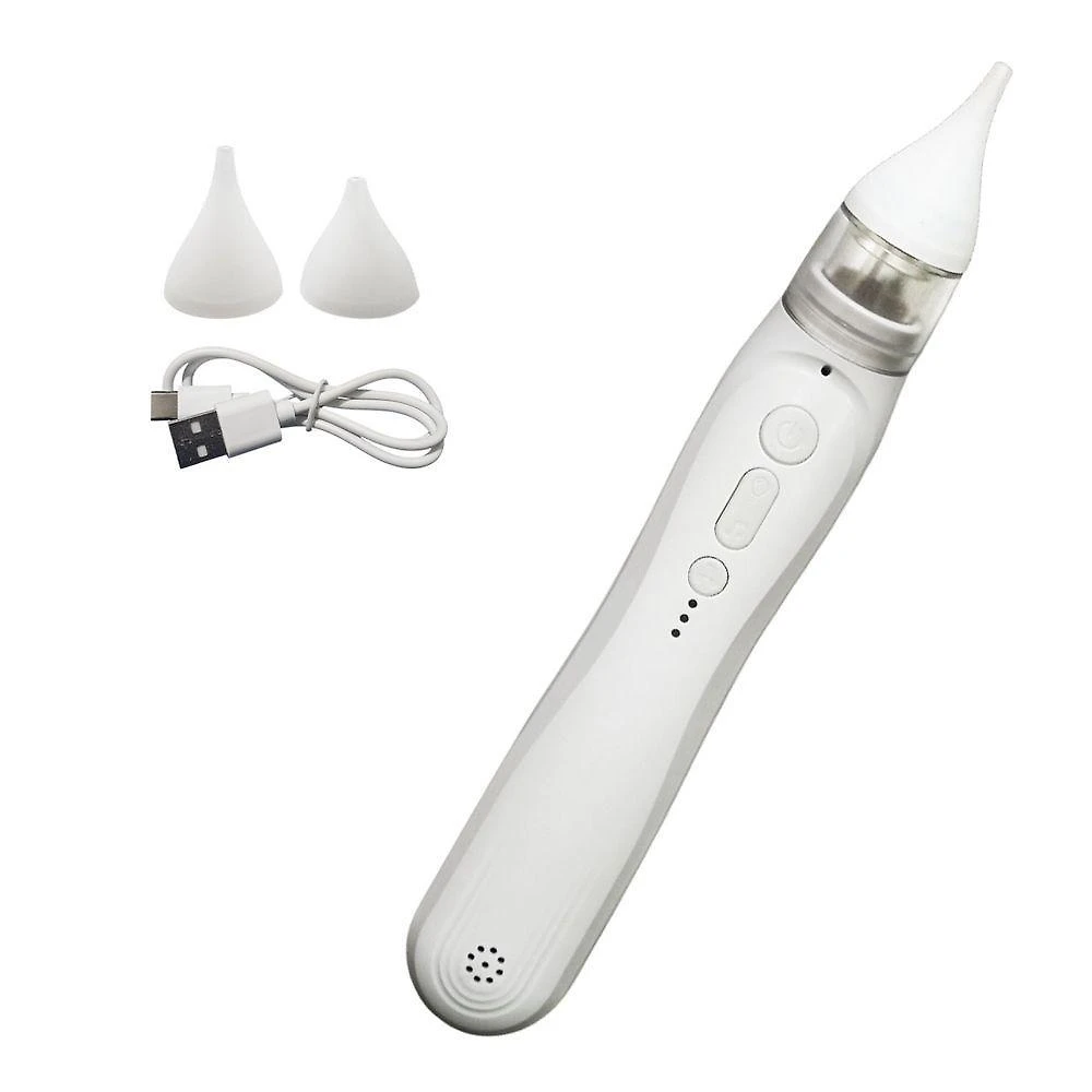 Aspirador Nasal BSL3931 5 Níveis Sucção com Música Branco AB Mídia