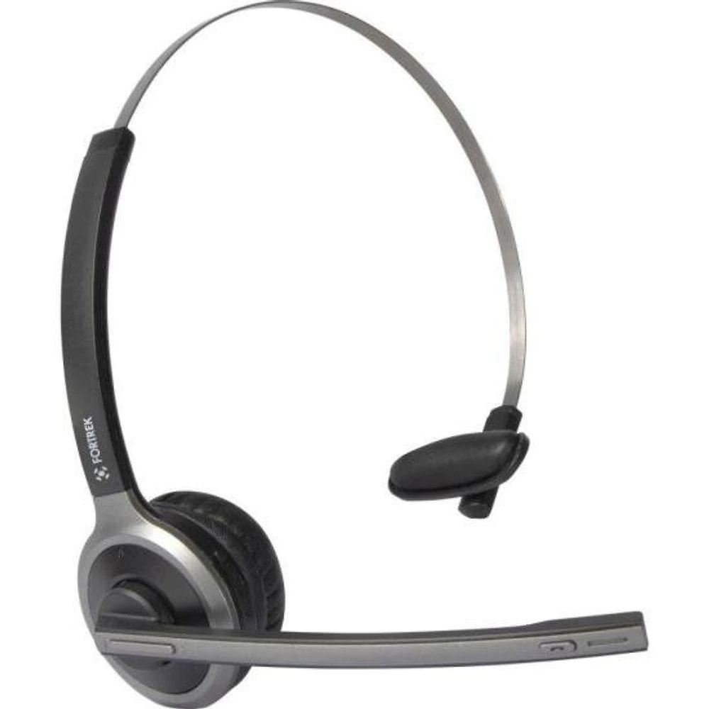 Headset Office Fortrek FK 761A para Chamadas com Bluetooth 5.0 e Bateria Longa Preto