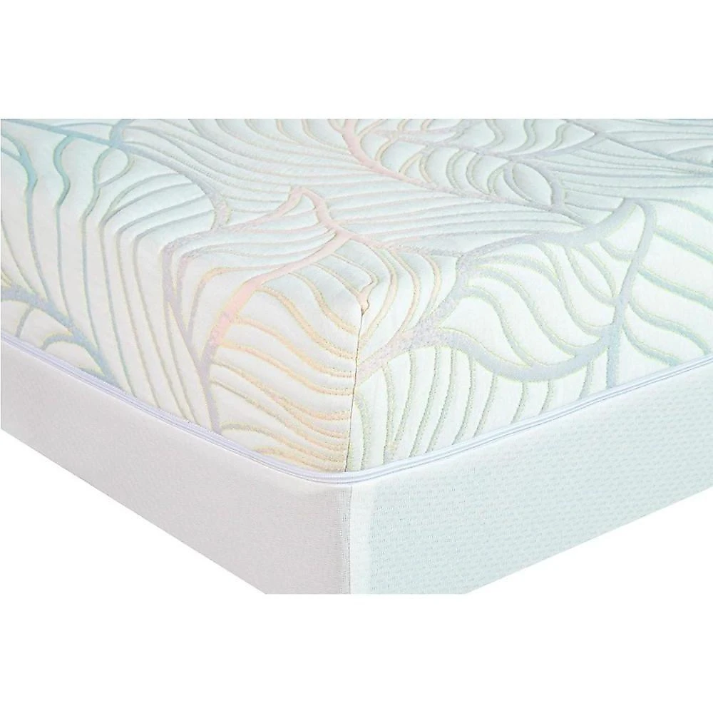 Colchão Queen Espuma A Vácuo De D33 Visco Gel Vitagel Space Double Face Bed In Box (158x198x24) - Castor