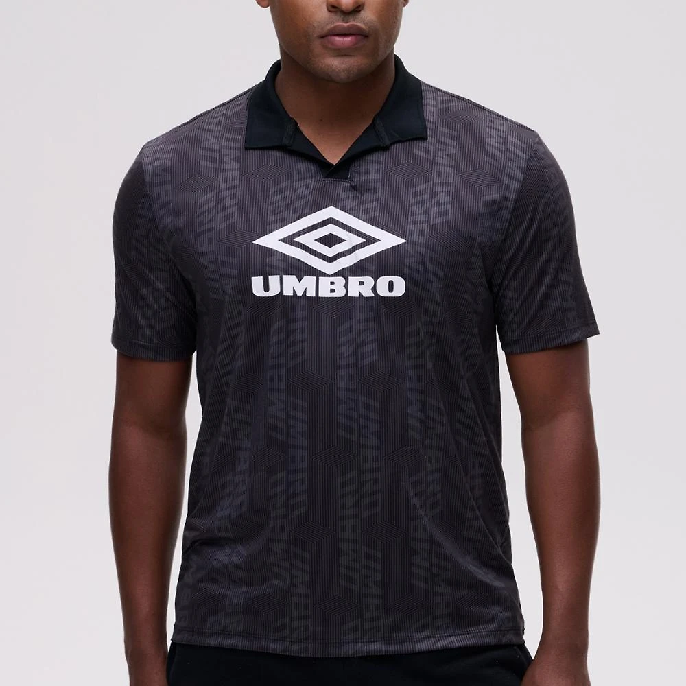 Pólo masculina umbro football personality