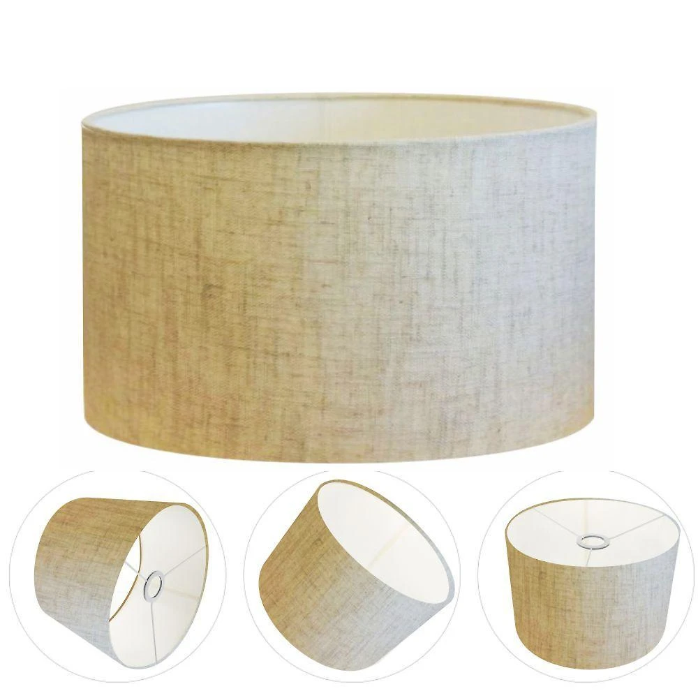 Cúpula para Abajur e Luminária Cilíndrica CP-8028 60X30CM Resistente à Maresia Rustico-bege Vivare