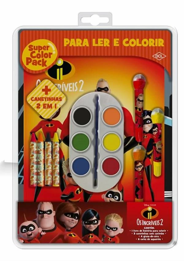 Disney - Super Color Pack - Os Incriveis 2