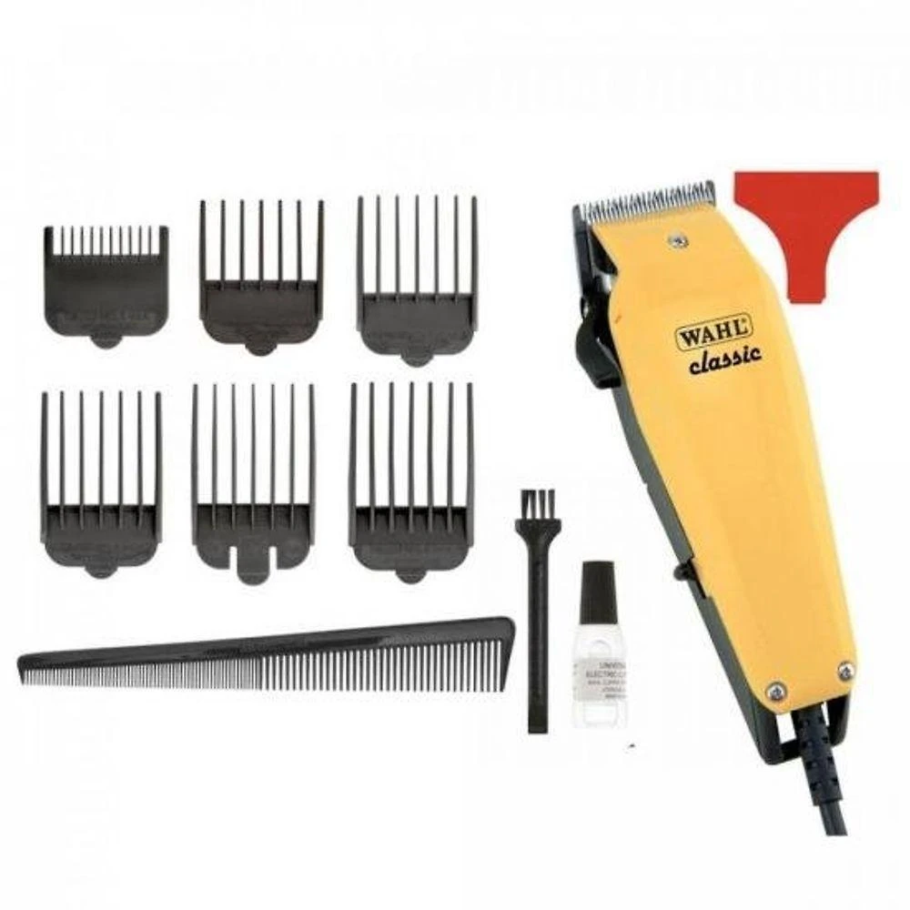 Máquina de Cortar Cabelo Classic com Lâmina Aço Inox com Fio para Uso Contínuo 220V