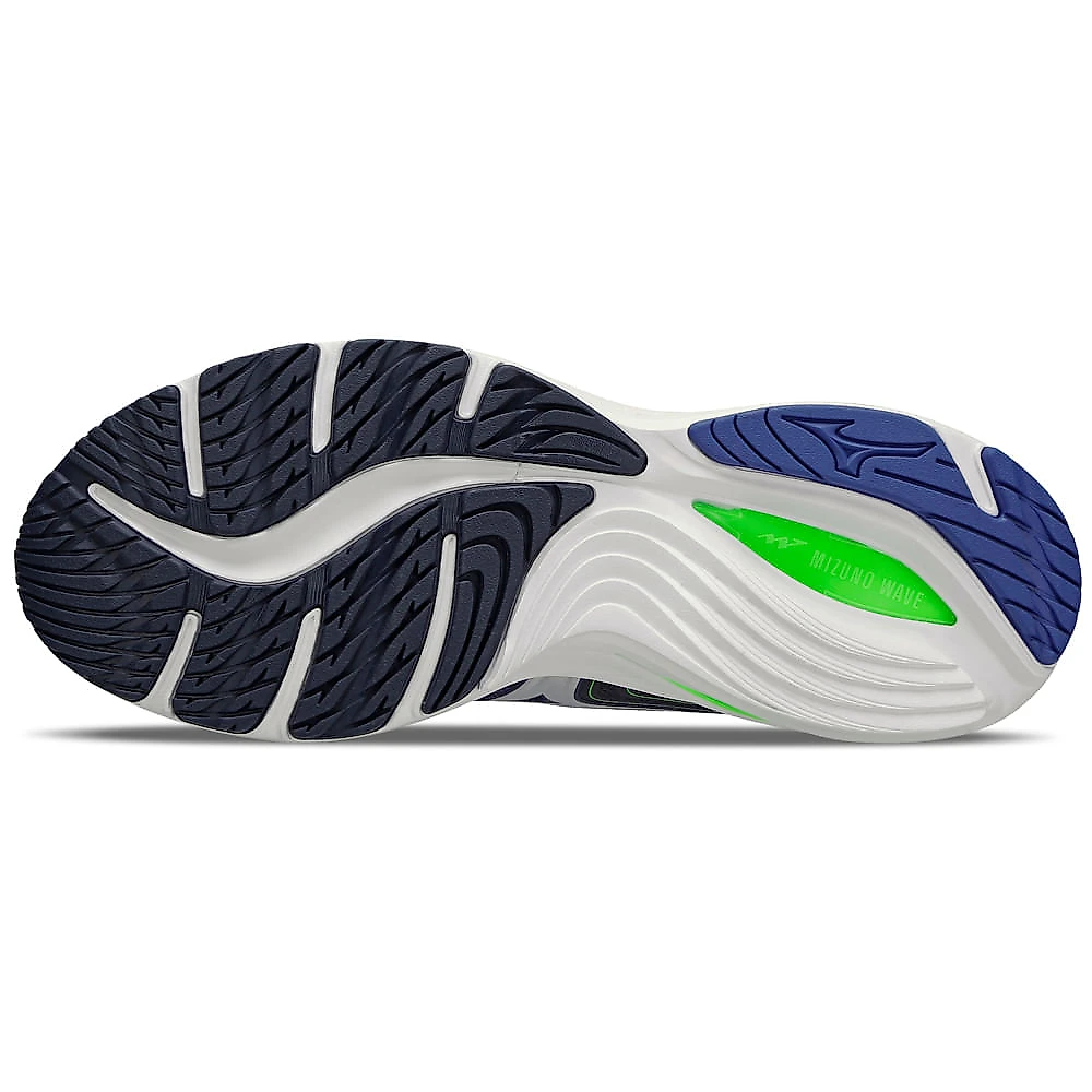 Kit 1 Tênis de Corrida Masculino Mizuno Wave Vitality 5 e 3 pares de Meia Cano Médio Azul - 39