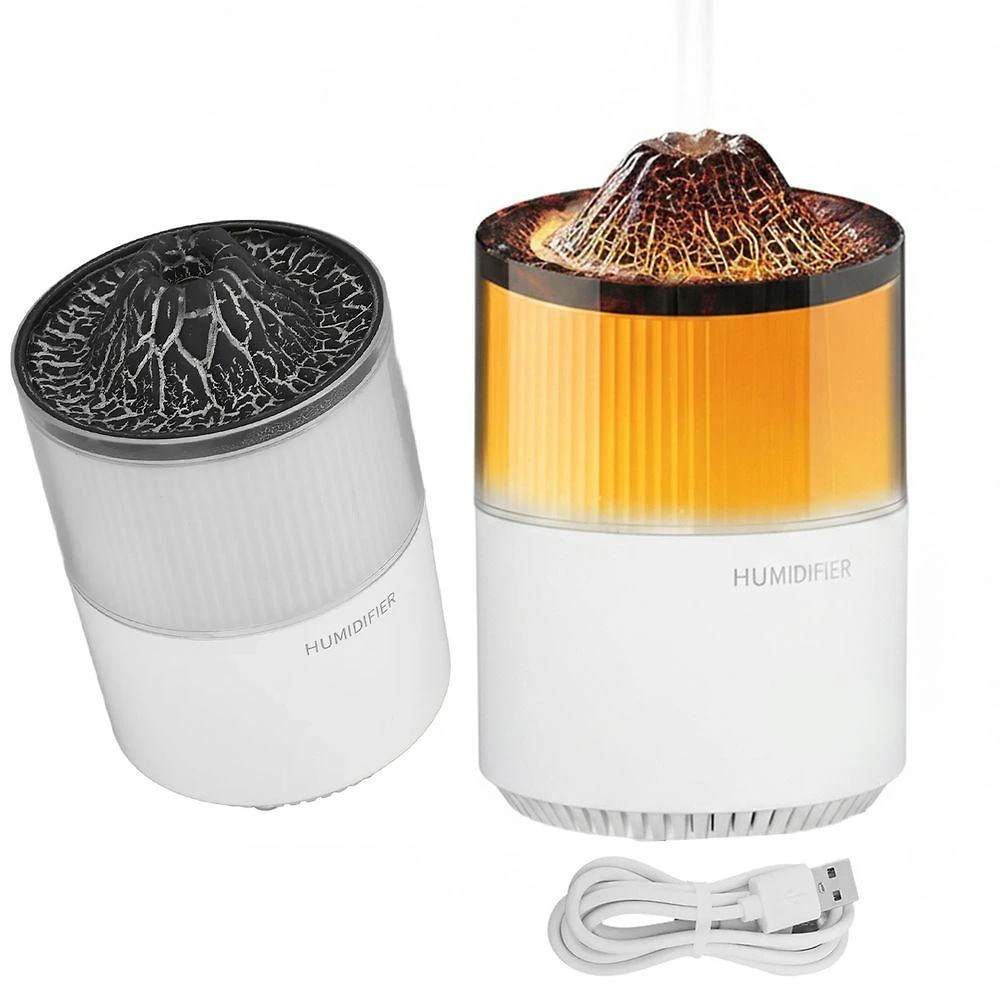 Umidificador Vulcao BSL3890 Leva Pra Malhar 0,2L Aromaterapia LED Lavável Branco 110V