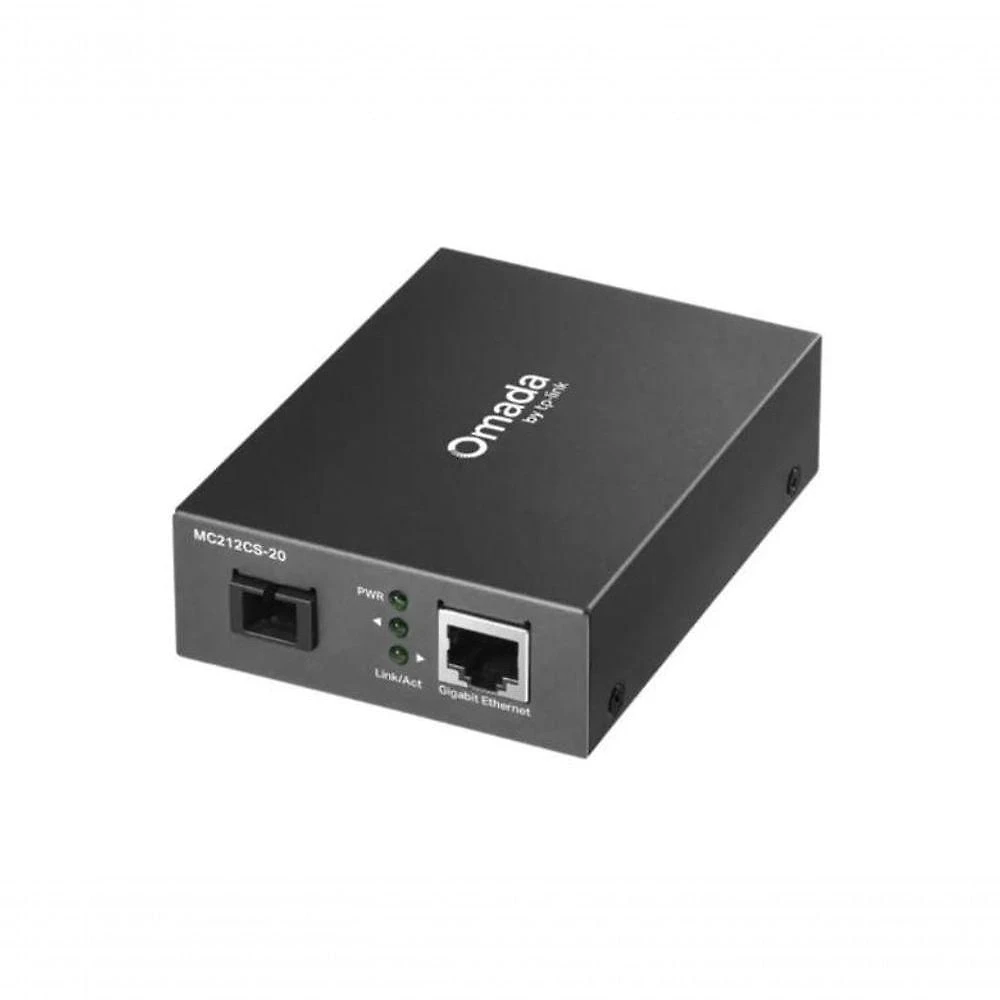 Conversor de Mídia Gigabit WDM MC212CS-20 Alcance Até 20 Km TP-Link