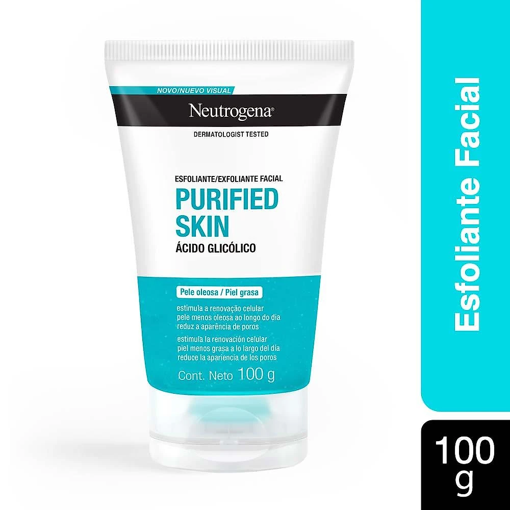 Esfoliante facial neutrogena - purified skin 100g