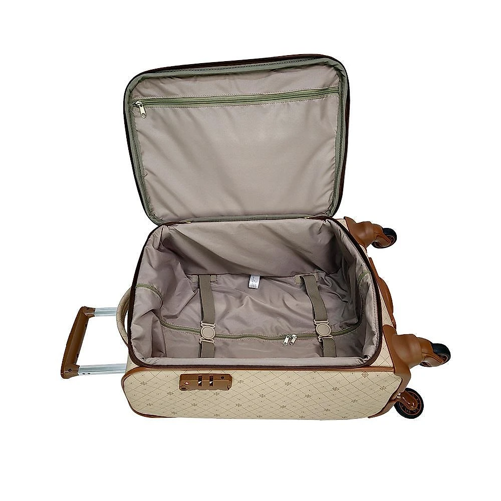 Mala de bordo para notebook lansay monique gold - bege