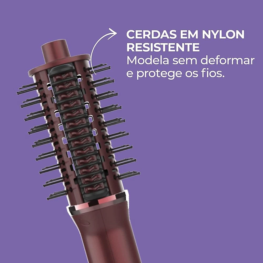 Escova Secadora Cadence Musa 3 em 1 ESC750 - Bivolt