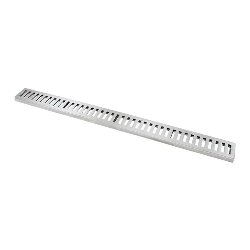Ralo Grelha Linear Alumínio Polido 8x100cm 500KG GDA Industria
