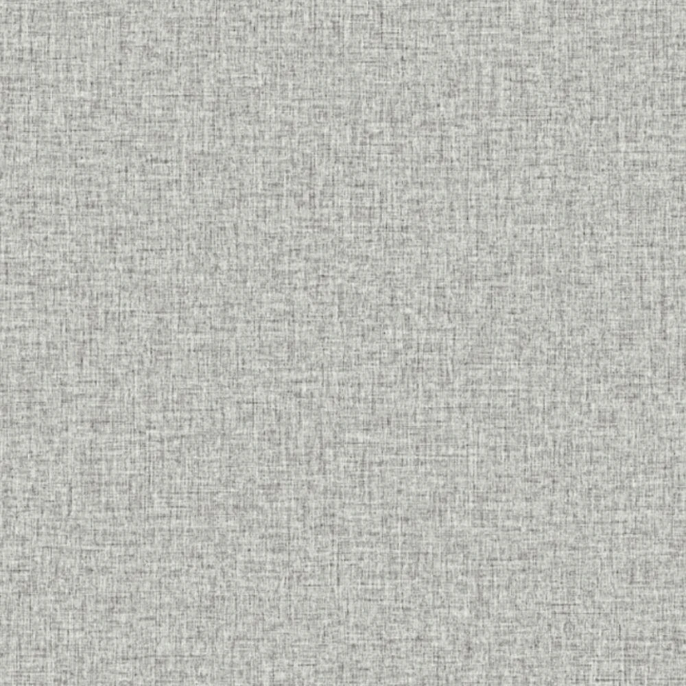 Papel De Parede Lin Aspecto Têxtil Cinza Ive618