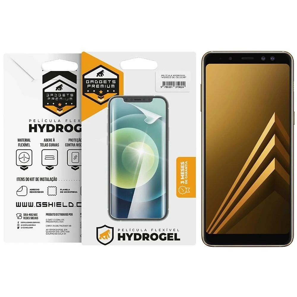 Película Para Samsung Galaxy A8 - Hydrogel Gamer Fosca - Gshield
