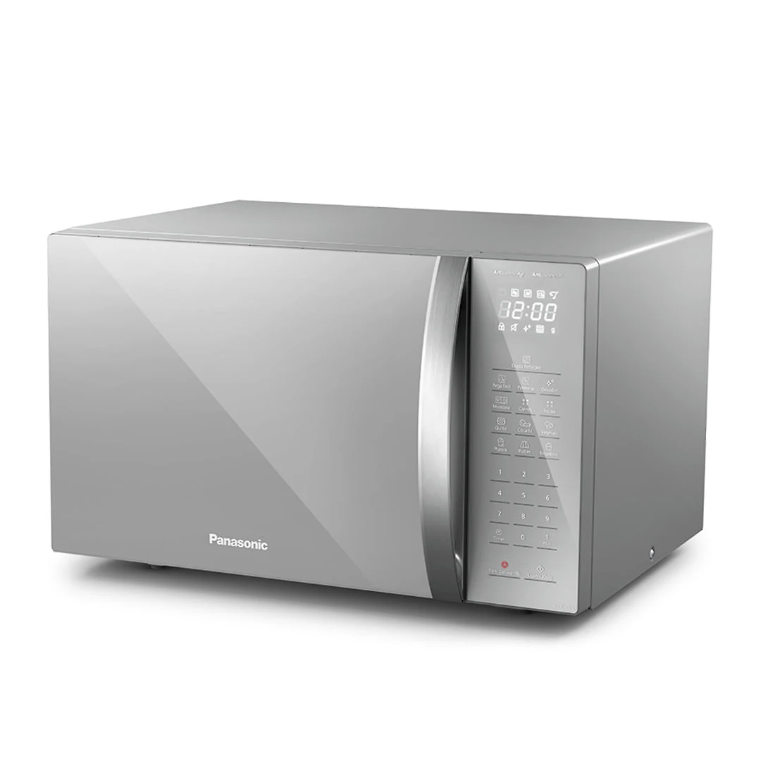Miniatura Microondas Panasonic Tecnologia Antibactéria AG 34L Inox - ST67LSRU 110v