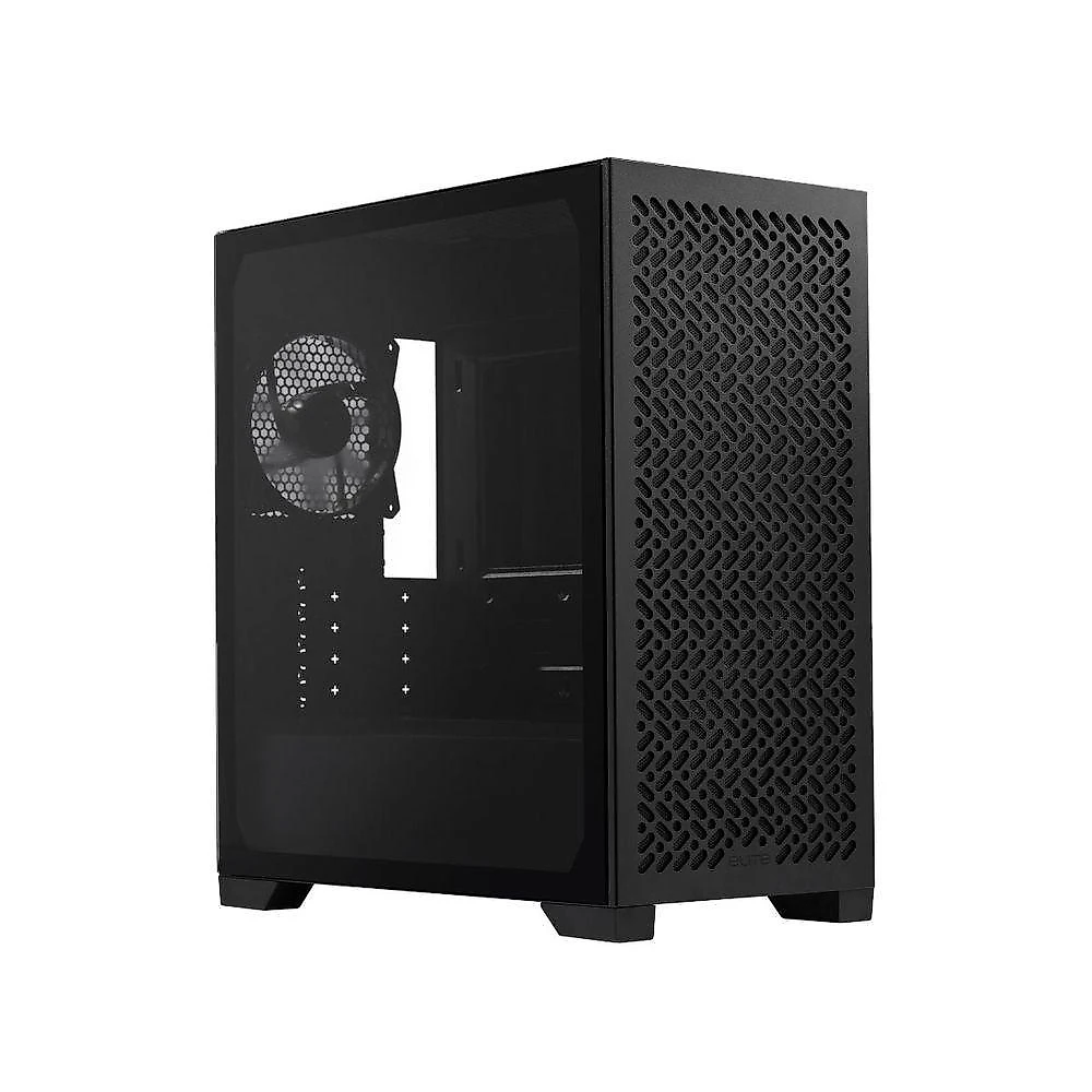 Gabinete para Computador Masterbox 600 Lite Black MB600L-KGNN-S00 Mid Tower ATX com Lateral em Vidro