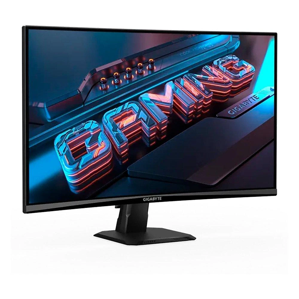 Monitor Gamer Gigabyte 27" QHD, 180Hz, 1ms, VA, DisplayPort 1.4 e HDMI 2.0, 122% sRGB, HDR, FreeSync - GS27QCA-SA