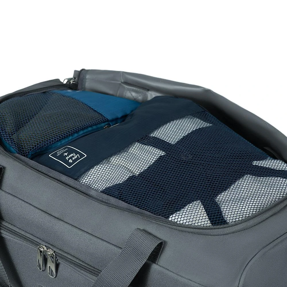 Bolsa de Viagem Sem Rodas Los Angeles Cinza Escuro Cinza escuro