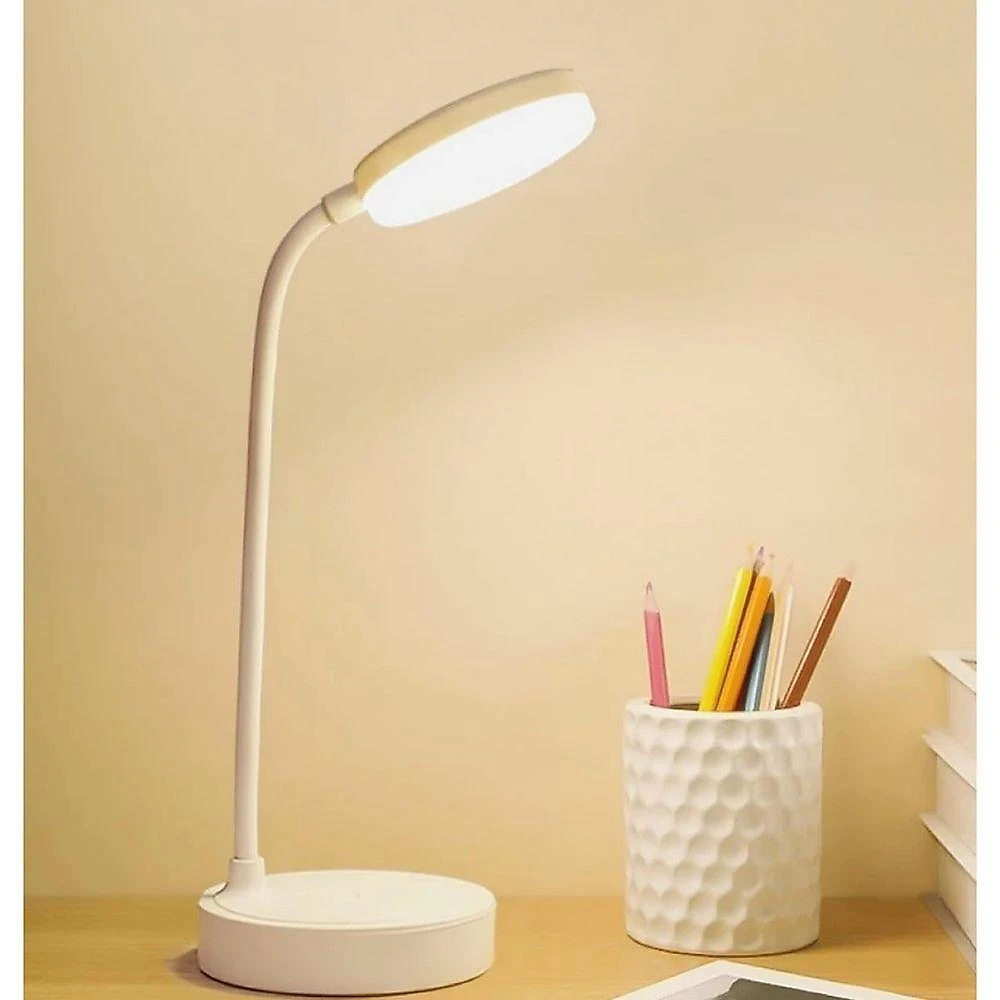 Luminária de Mesa LED Articulável com Bateria Recarregável e 3 Níveis de Luminosidade Branco OEM webcontinental-141536925051