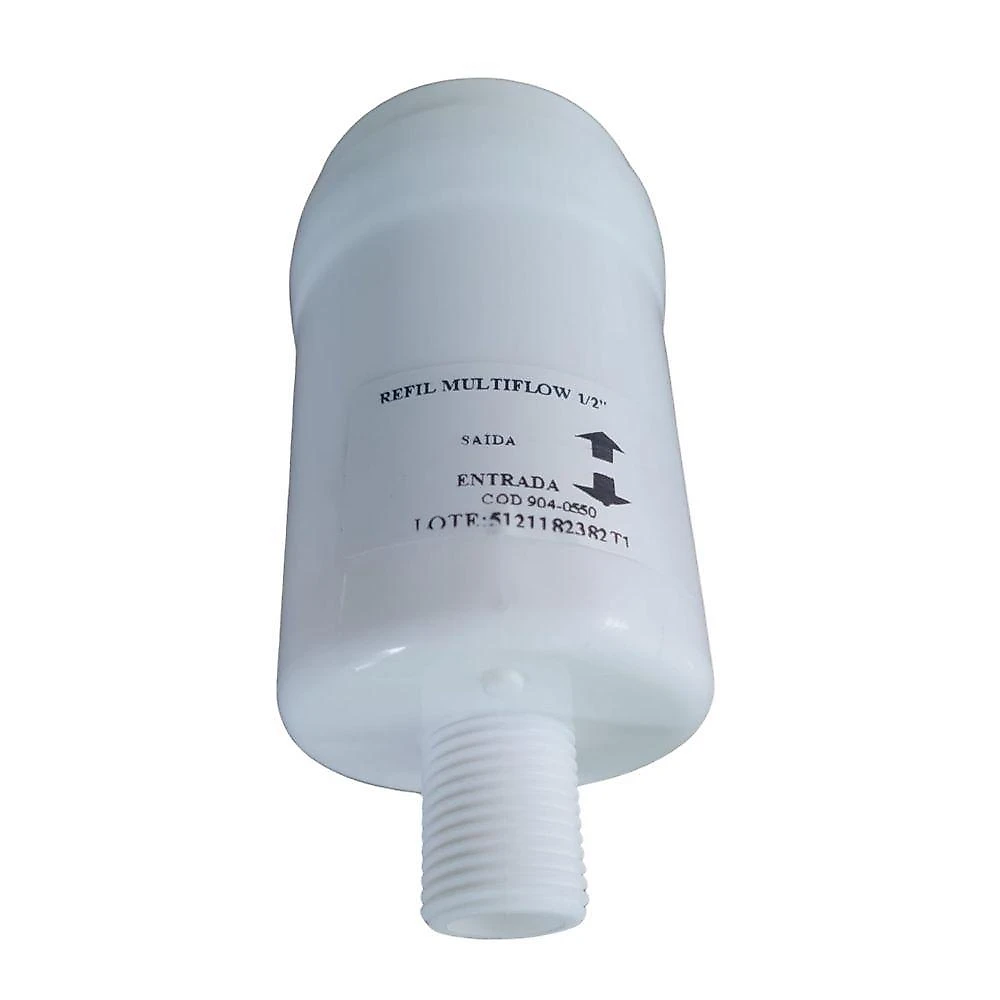 Refil para Filtro Multiflow Hidrofiltros P- Bebedouro Geladeira Purificador Carvão Ativado 1-2 Pol