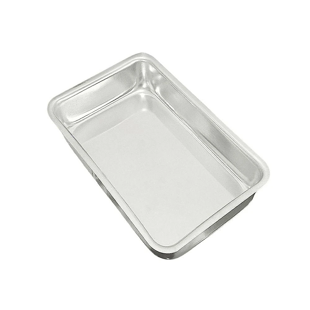 Kit 3 Formas Assadeiras Cuca Tradicional Alumínio 1,40L para Bolos Tortas e Receitas Diversas Prata