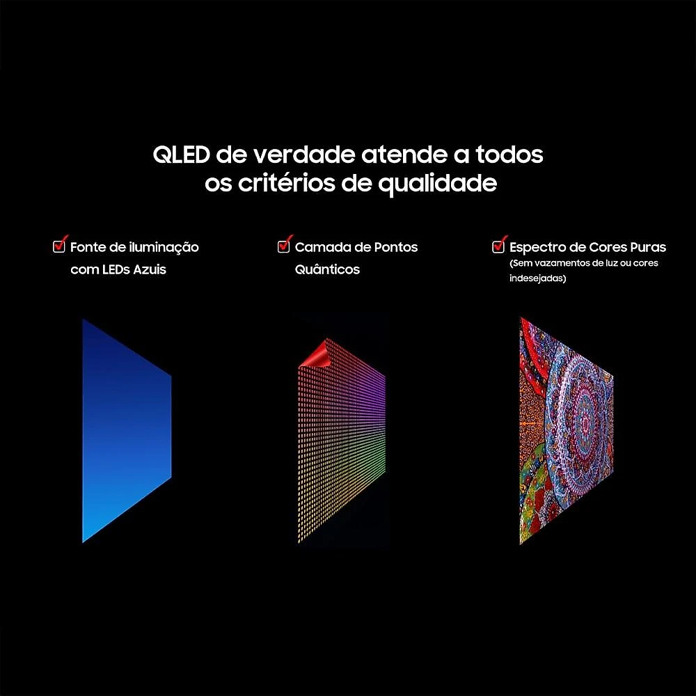 Smart TV Samsung 50 Polegadas QLED 4K Q7F 2025