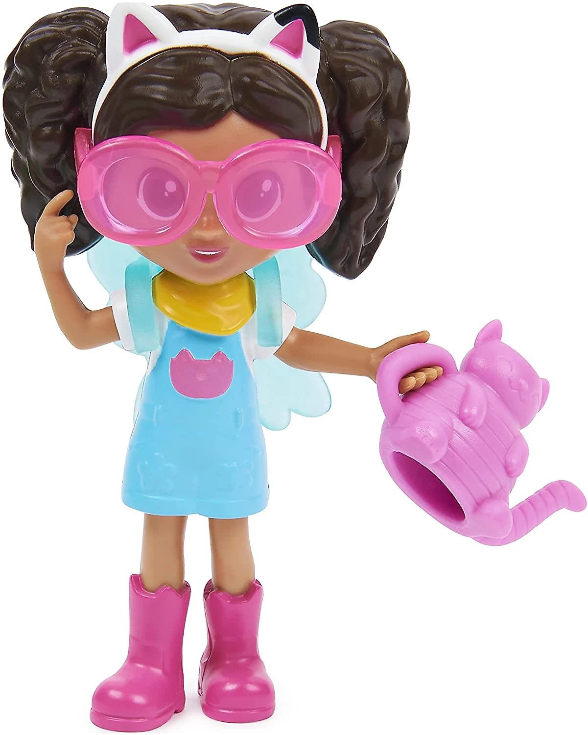 Gabbys Dollhouse Jardim Mágico da Gabby com 4 Acessórios p ara Crianças a partir de 3 anos