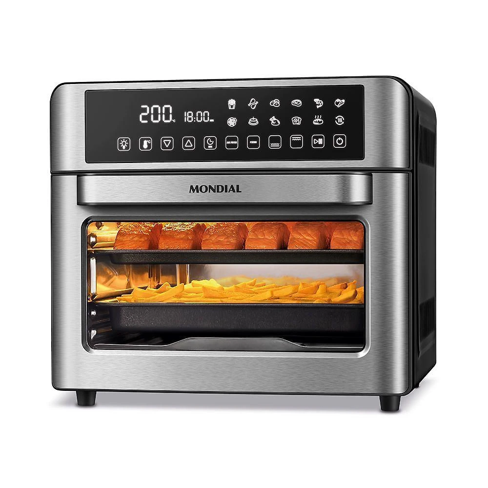 Fritadeira air fryer forno oven mondial 25l 220v