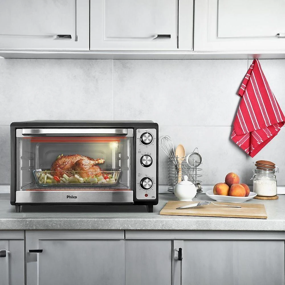 Forno Elétrico 65L Philco Dupla Resistência PFE65 110V