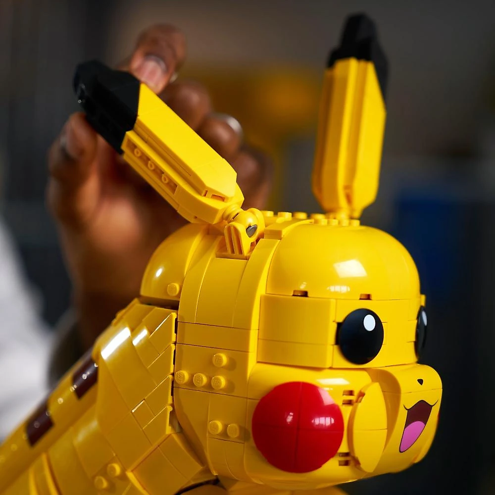 Lego®  pokémon™ - pikachu e pokebola amarela