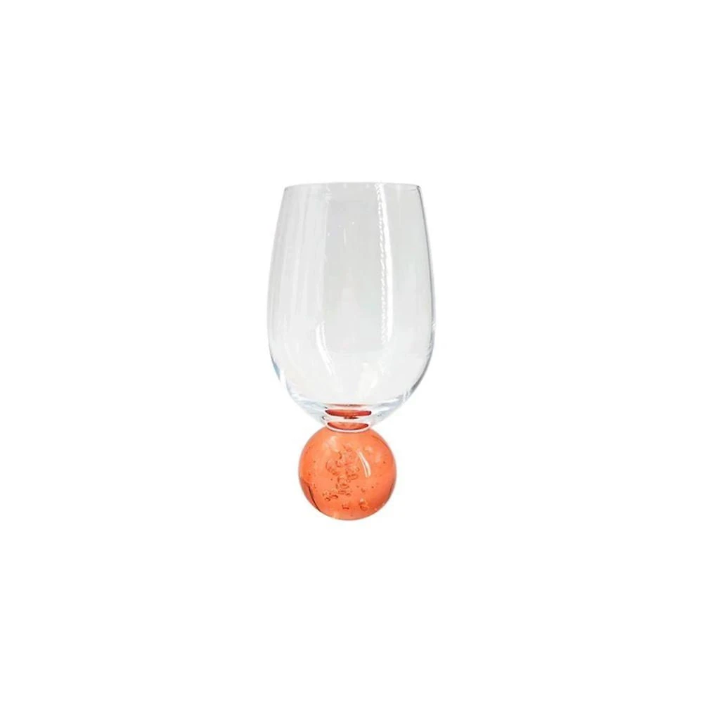 Taça Bubble Cristal 450ML Acabamento Texturizado Terracota L'Hermitage