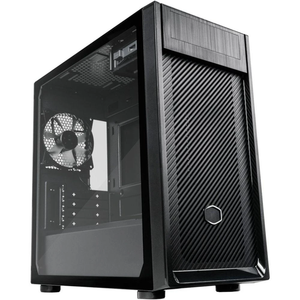 Gabinete Elite 300 Mini Tower Mini-ITX e Micro-ATX Aço com Vidro Lateral Preto Cooler Master