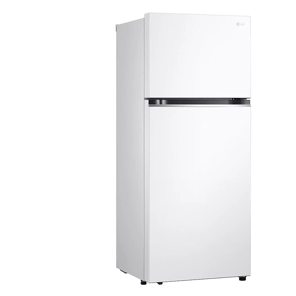 Geladeira lg frost free gn-b372pqw duplex com tecnologia smart inverter, linear cooling e multi air flow branca - 375 litros 110