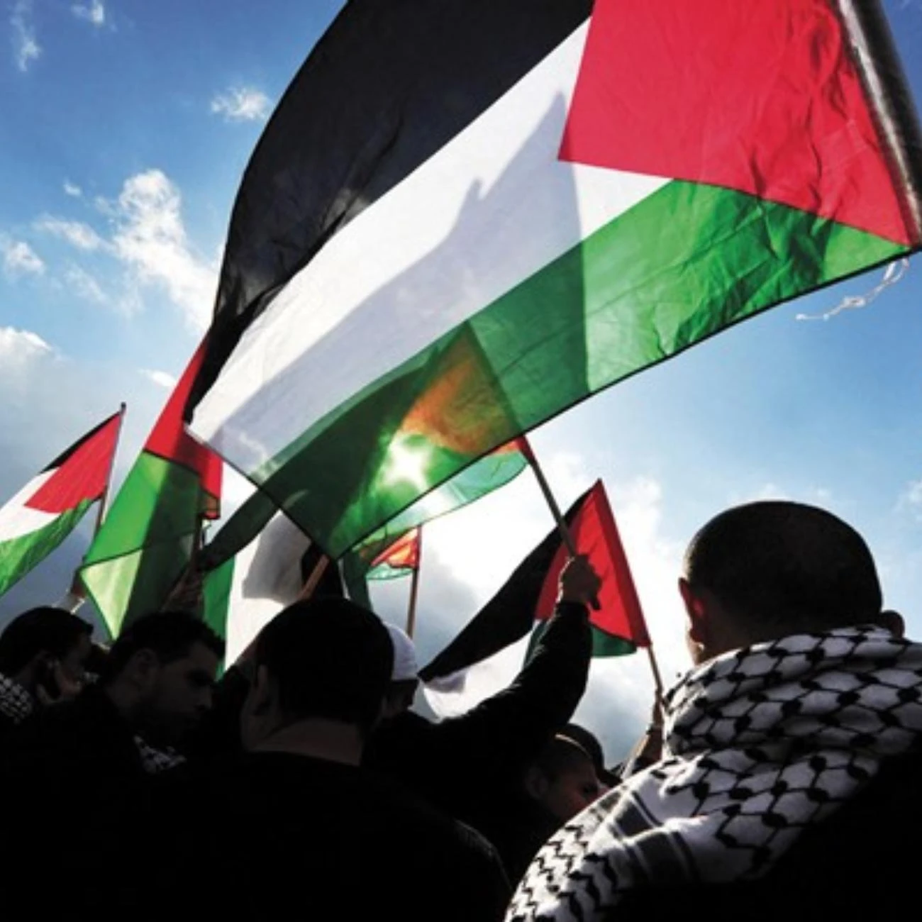 Miniatura Bandeira Palestina 1,5m x 0,90cm Poliéster Acetinado
