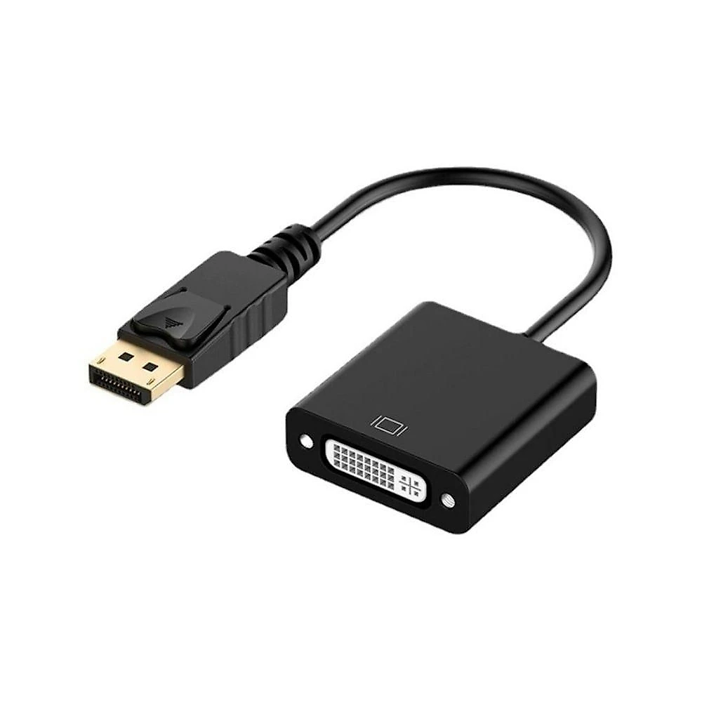 Cabo Displayport 1.2V para DVI Fêmea 0,23m Preto NWT