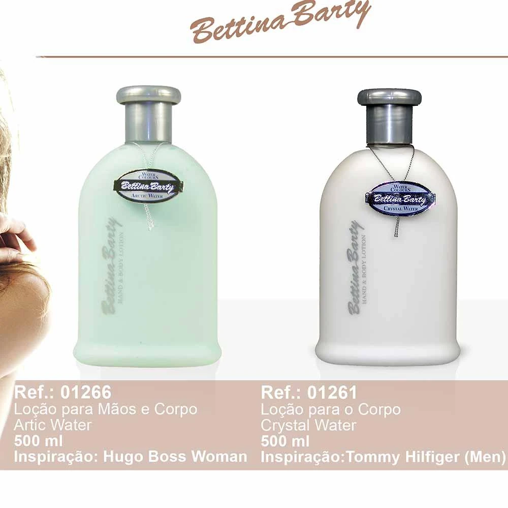 Loção hidratante para mãos e corpo bettina barty arctic water