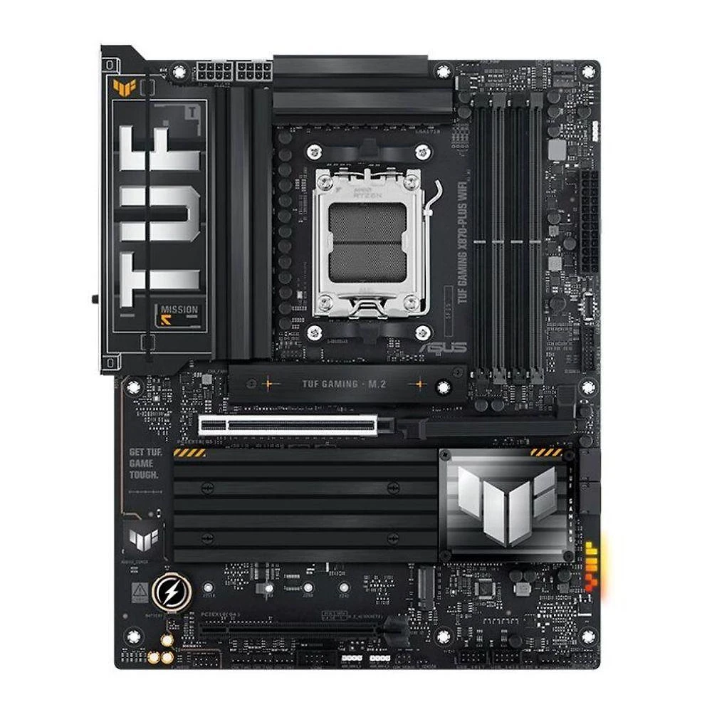 Placa Mãe TUF GAMING X870-PLUS WIFI com Wifi e DDR5 Preta Asus