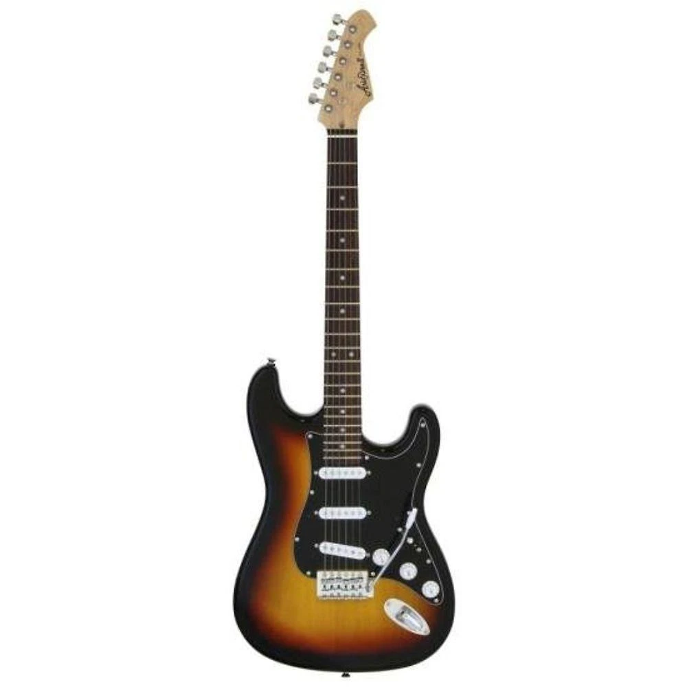 Guitarra Aria STG-003-SPL com Som Encorpado e Intenso para Rock 3 Tone Sunburst Aria Guitars