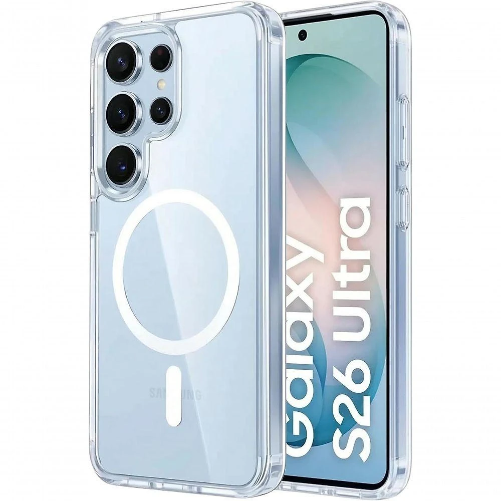 Capa Magsafe Galaxy S26+ Plus Magnetica Clear Case Transpare