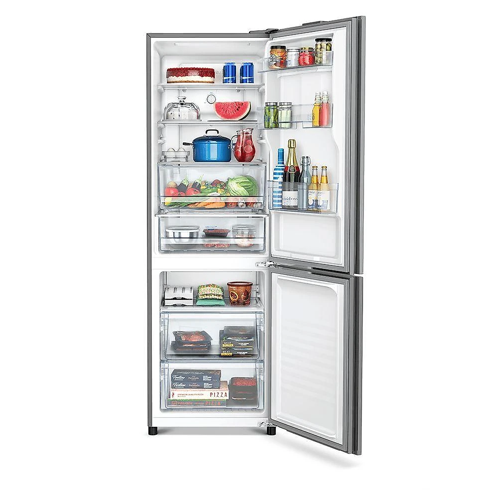Geladeira Panasonic Duplex Frost Free Inverter 407L Antibacteria Ag Intuitive+ BB41 Titânio