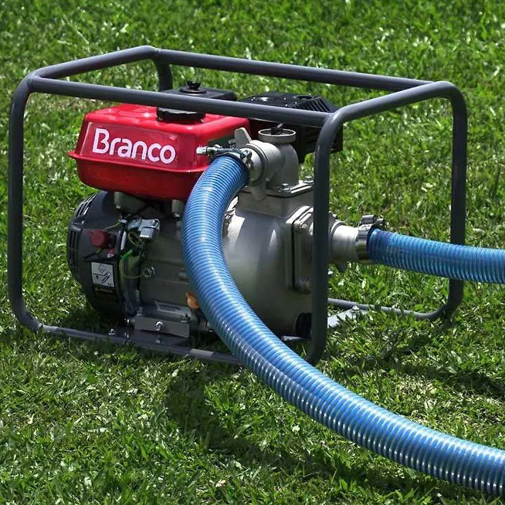 Motobomba Centrífuga a Gasolina B4T 710L Alta Vazão 36000L-H Motor 4 Tempos Branco
