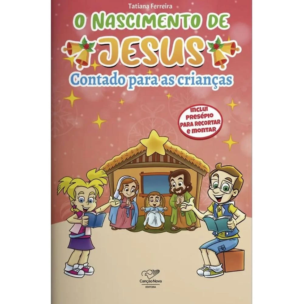Livro O Nascimento de Jesus: Contado para Crianças