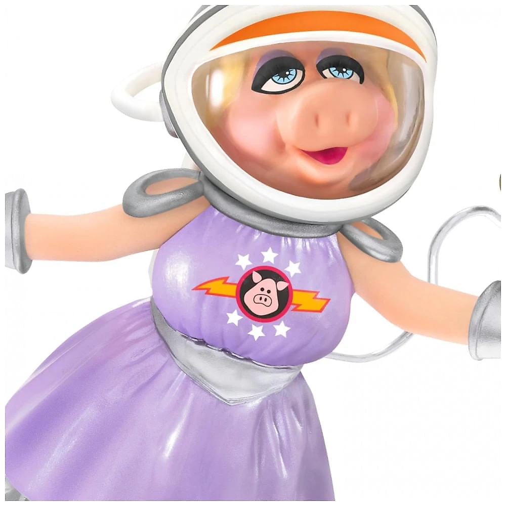 Enfeite de Natal Hallmark Keepsake Disney The Muppets First Mate Piggy e The Swinetrek, em Plástico, 10,2 x 9,5 x 7 cm