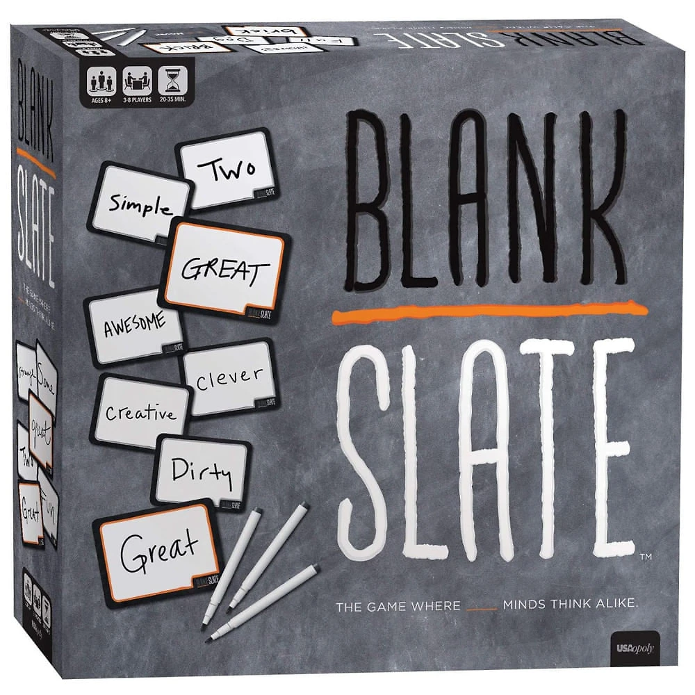 Jogo de Tabuleiro para Adultos e Família BLANK SLATE™, O Jogo Onde Grandes Mentes