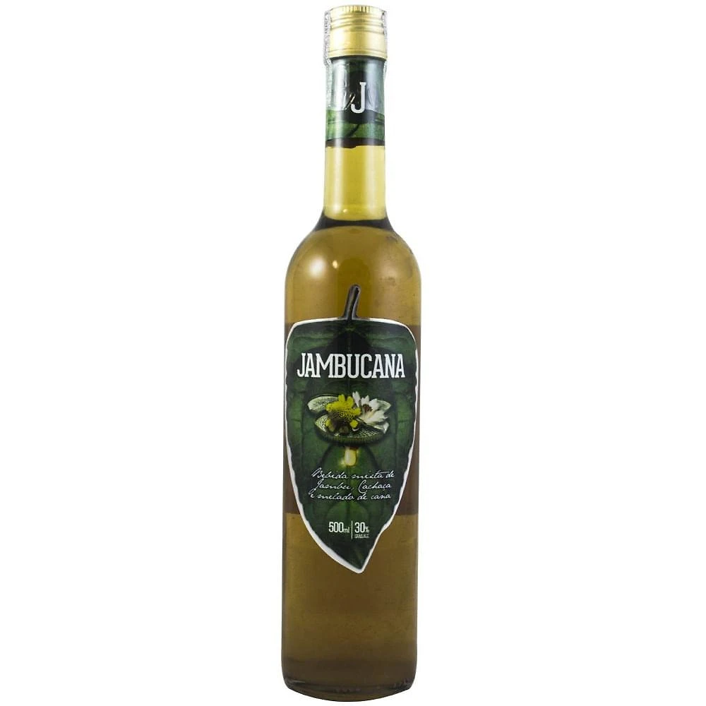 Bebida mista de cachaça com jambu jambucana 500ml