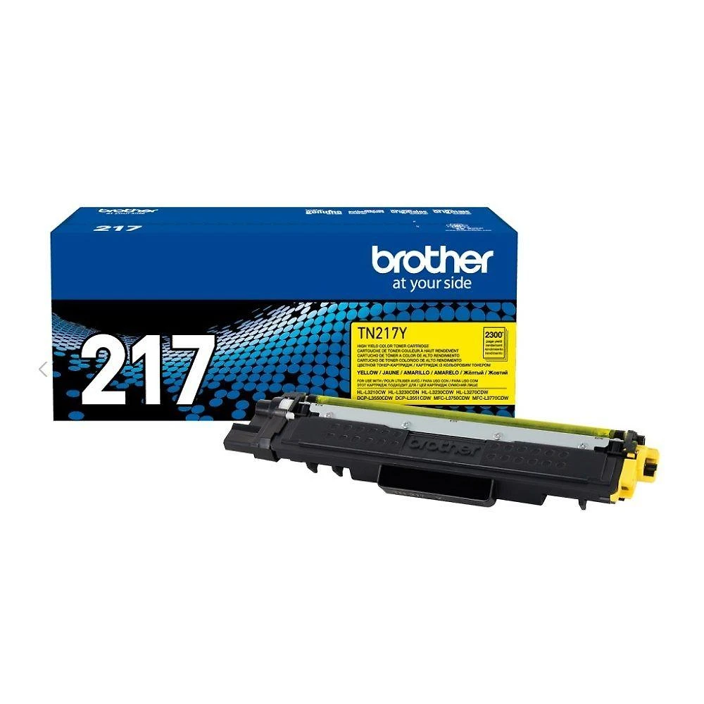 Toner TN217Y Rendimento 3000 Paginas Cobertura 5% Amarelo Brother