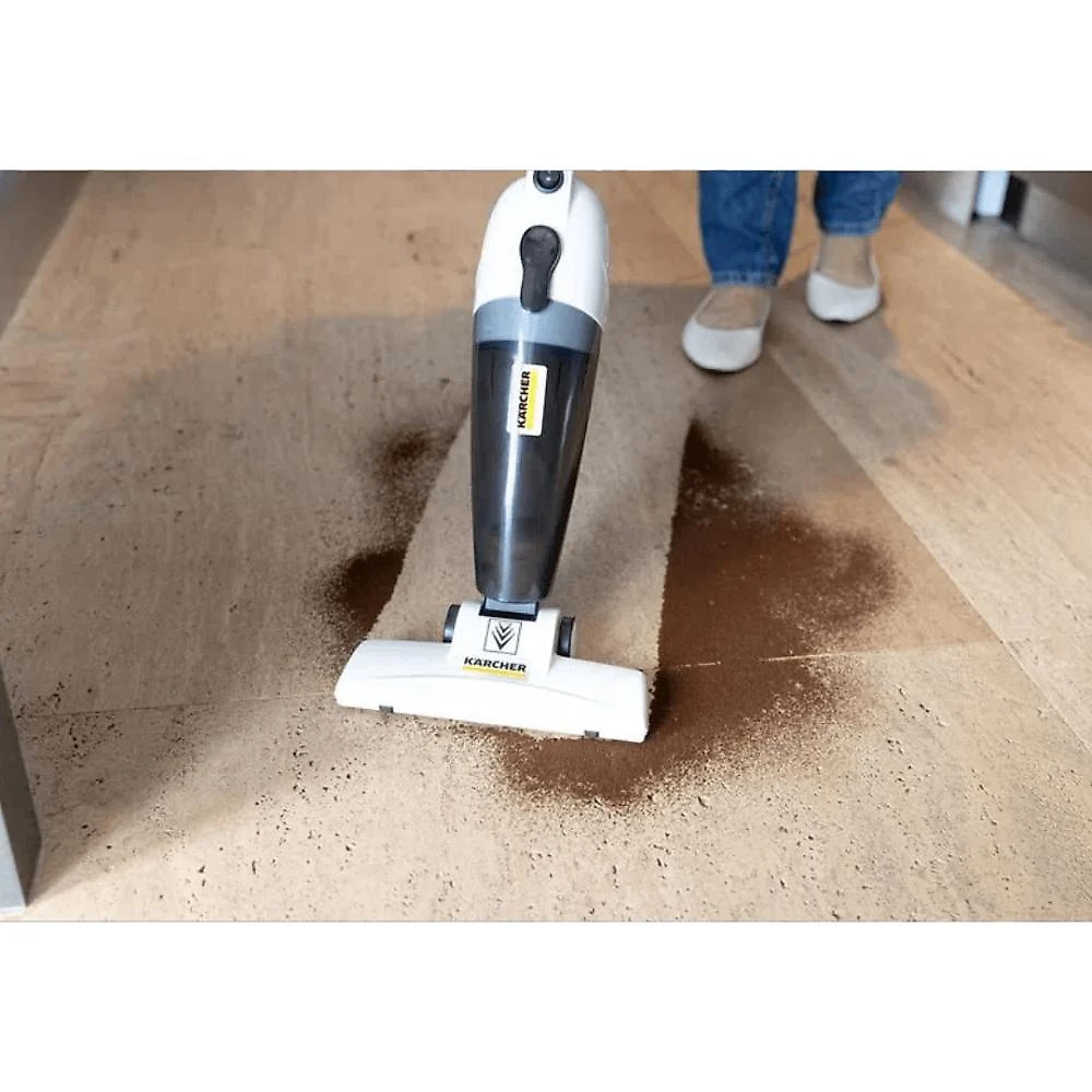 Aspirador de pó vertical 2 em 1 karcher vcl 1 filtro hepa 1000w 170mbar 110v
