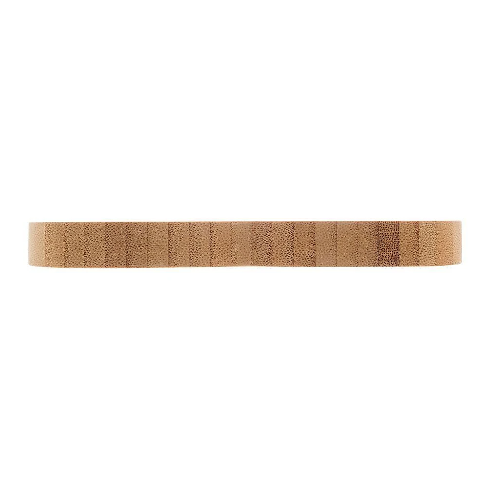 Kit Com 2 Bandejas De Coração Em Bambu Servir Decorar 17x16,5cm