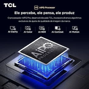 Miniatura Smart TV 85” TCL 85P7K 4K QLED UHD 60Hz com Sistema Operacional Google TV