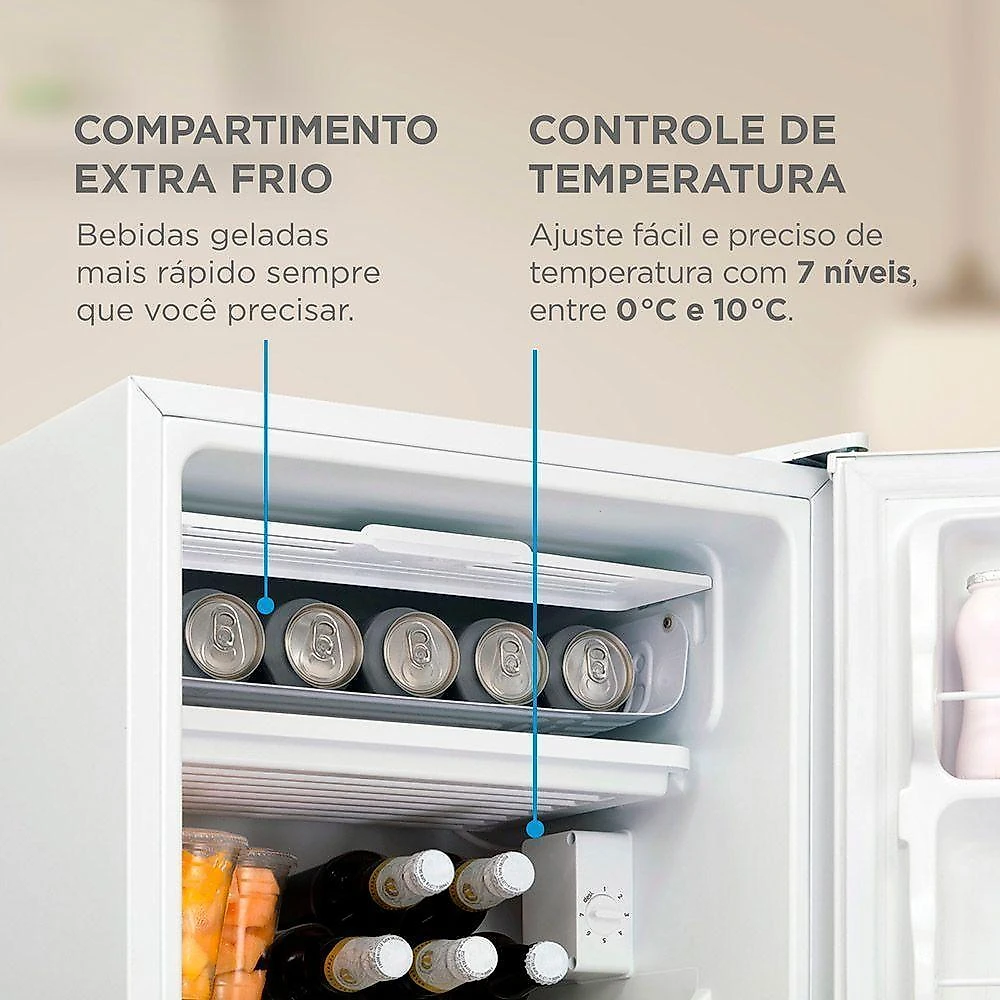 Frigobar midea inverter 93l bivolt branco (mdrd142fgd013)