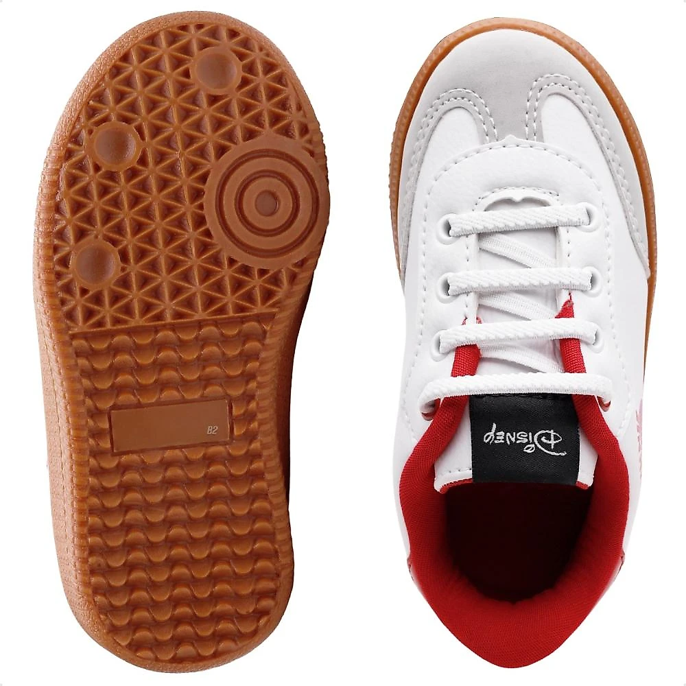 Tênis Disney Minnie Infantil Branco / Vermelho - 20